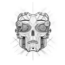 Cyborg Sleeve tattoo design idea