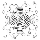 puzzle tattoo design idea