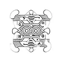 2 puzzle tattoo design idea