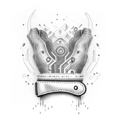 forarm band with dremeaer beliver achivers written on it tattoo design idea