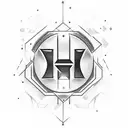 Avicii logo tattoo design idea