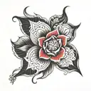 Saad Manisha tattoo design idea