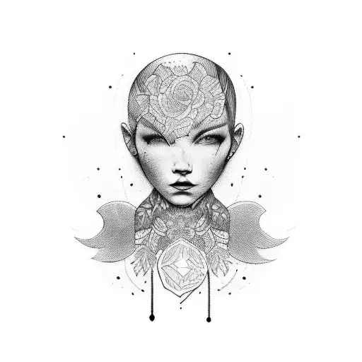 portrait memorial tatoo tattoo design idea