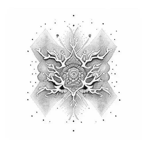 coral tattoo design idea