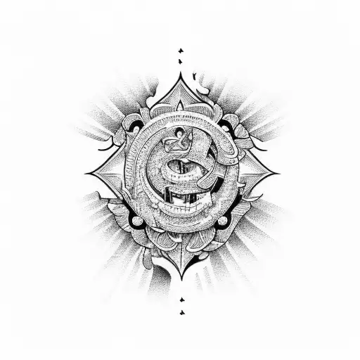 Bible verse in different language tattoo design idea