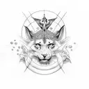 Bible verse in different language tattoo design idea