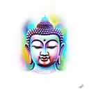 Buddha tattoo design idea