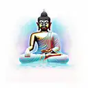 Buddha tattoo design idea