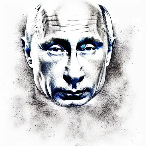 Vladimir Putin Wizard tattoo design idea