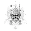 Handball tattoo design idea