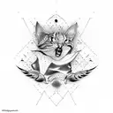 Handball tattoo design idea