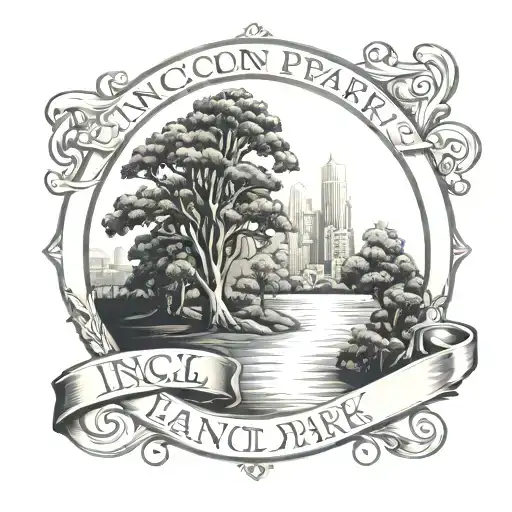 Lincoln Park logo tattoo design idea