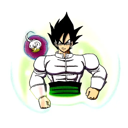 Shen long with majin vegeta tattoo design idea