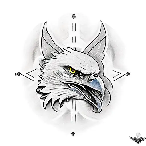 eagle globe anchor bulldog wolfpack loyalty tattoo design idea