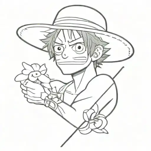 one piece tattoo design idea