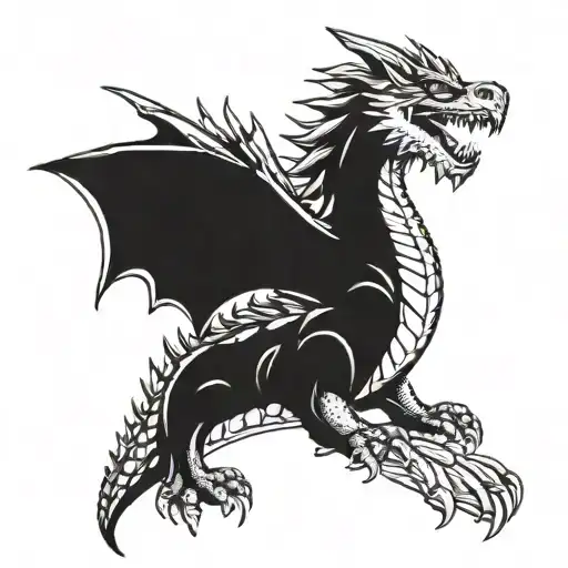 game of thrones Drogon soaring, Crash bandicoot full body, lord of the rings, Tabasco sauce tattoo design idea