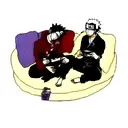 Naruto with sasuke playing on playstation tattoo design idea