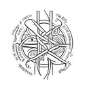 skinny cross , with the phrase" this too shall pass" ; organic structure of seratonin and a semicolon tattoo design idea