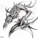 devil tattoo design idea