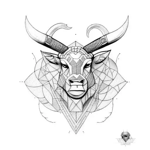 Minotaur tattoo design idea