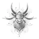 Minotaur tattoo design idea