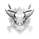 Minotaur tattoo design idea