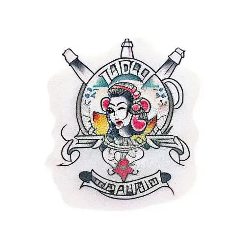 Thailand and Cambodia and Vietnam  tattoo design idea