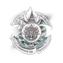 Thailand and Cambodia and Vietnam  tattoo design idea