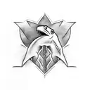 hammerhead sharks tattoo design idea