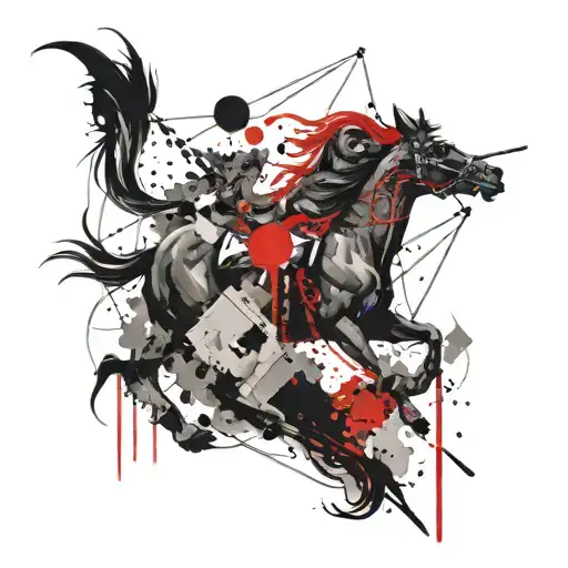 Sagittarius and Jupiter  tattoo design idea