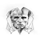 Marlon Brando tattoo design idea