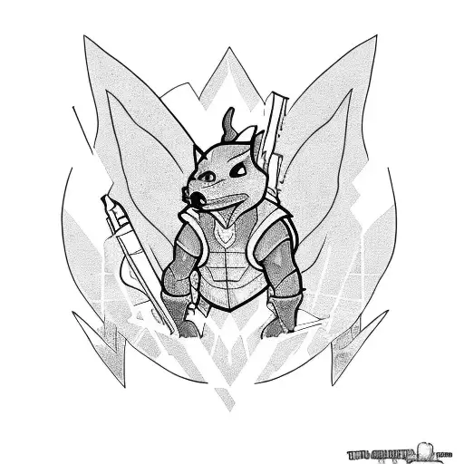 firefly the last of us and god of war and sly cooper tattoo design idea