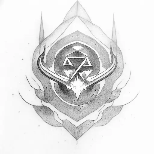 logo firefly the last of us + logo god of war + zelda tattoo design idea