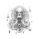 lovecraft tattoo design idea