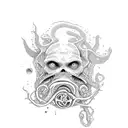 lovecraft tattoo design idea