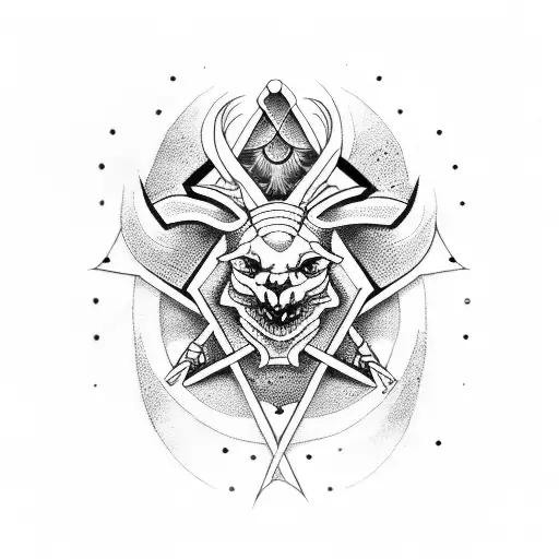 freemason tattoo design idea