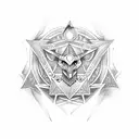 freemason tattoo design idea