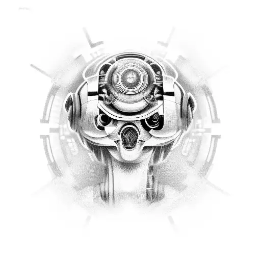 artificial intelligence tattoo design idea