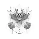 A script, sentences, which will remind me not to make any mistake again tattoo design idea