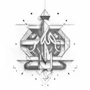 A script, sentences, which will remind me not to make any mistake again tattoo design idea