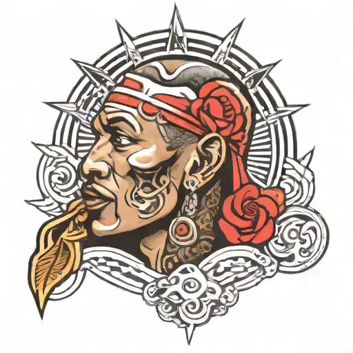 Dennis rodman tattoo design idea