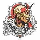 Dennis rodman tattoo design idea