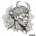 Dennis rodman tattoo design idea