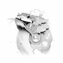 cempasúchil  tattoo design idea