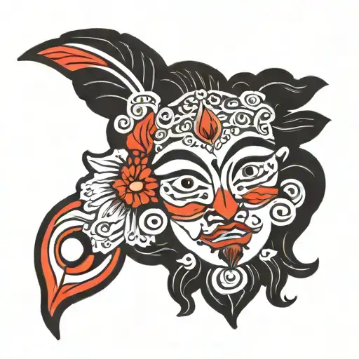 Rama tattoo design idea
