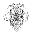 multipolar audio disorder tattoo design idea