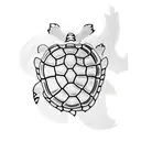 Turtle tattoo design idea
