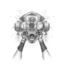 A Formula 1 car tattoo design idea