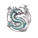 firefox dragon tattoo design idea