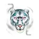 Panther tattoo design idea